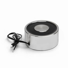 DC 12V 80Kg/176Lb Lifting Magnet Electromagnet Solenoid Lift Holding Circular...