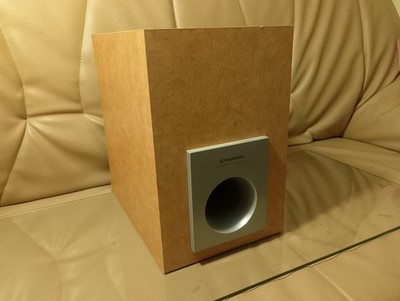 Pioneer S-L7-W passiv Subwoofer 50 Watt 4 Ohm Bassbox