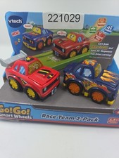 VTech Go Go Smart Wheels Race Team 2pc Cars Talking Hoods Opens NEW Box Damage