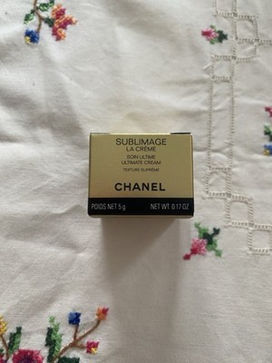 Chanel Sublimage La Crème Ultimate Cream 5 G Minigröße Im Glastiegel