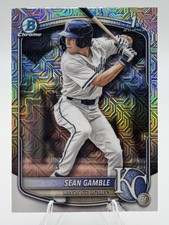 2025 Bowman Draft - Chrome Sean Gamble 1st #BDC-178 Mojo Refractor (RC)