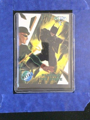 Batman Playing the Game #24 Metal Forever Fleer 1996 DC Comics