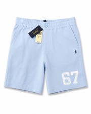 Polo Ralph Lauren Boys Shorts Size L 14-16 Light Blue Classic Fit NWT