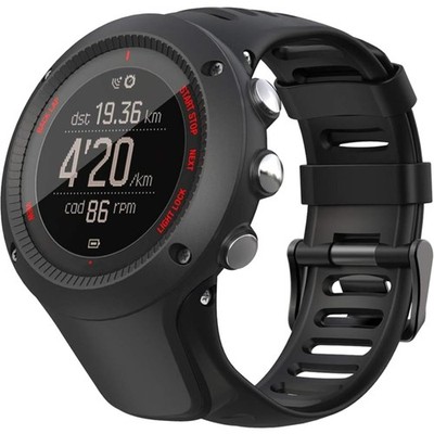 Suunto Ambit 3/1/2/2S/2R/3 Sport/3 Run/3 Peak TPU Armband Schwarz 200mm Riemen