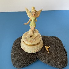 DISNEY LENOX TINKER BELL ANNIVERSARY TREASURE BOX LTD ED - LOOK!