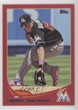 2013 Topps Update Target Red Derek Dietrich #US178 1c7