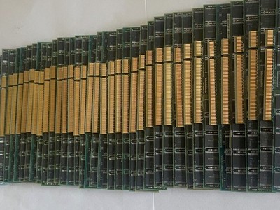 Industrie/Server/Ram/Computer/Gold/Schrott mit viel Gold ca.3400g Gold Recycling