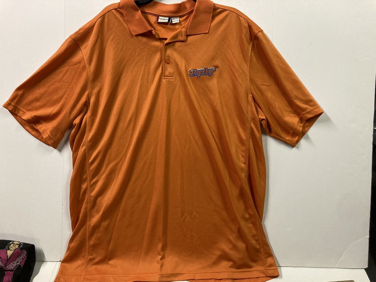 Pay Day Peanut Caramel Candy Bar Polo Button Down Shirt 3XL 