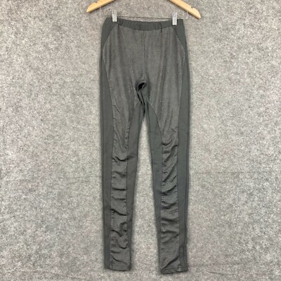 Fresh Soul Womens Leggings Size 8 Grey Elastic Waist Full length Fitted 10702