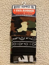 Rivet Supply Co. 3 Pack Bandanas