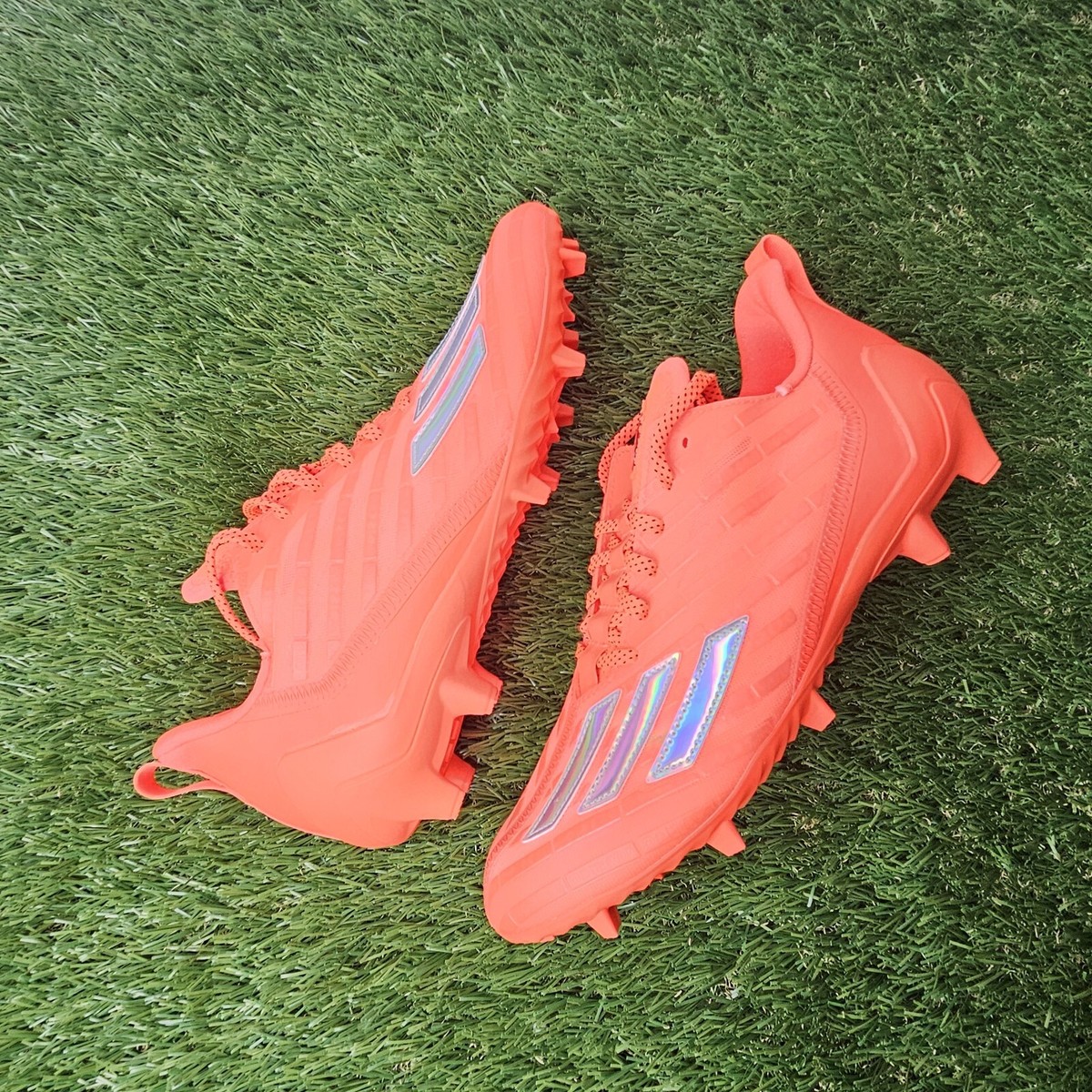 Adizero Football Cleats Orange New Mens Sizes 9-13 GX7898 | eBay