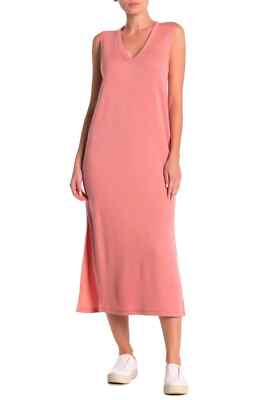 Rag & Bone Pale Rose Phoenix V-Neck Sleeveless Dress Size Small Orig $225