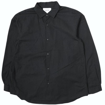 YAECA Japan COMFORT SHIRT EXTRA WIDE 19143 S D.NAVY Long sleeve 