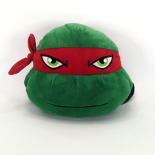 TMNT Teenage Mutant Ninja Turtles Raphael Plush Backpack Kids Travel Pillow Bag