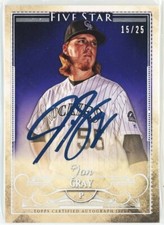 JON GRAY Rookie AUTO 2016 Topps Five Star RAINBOW PARALLEL #/25