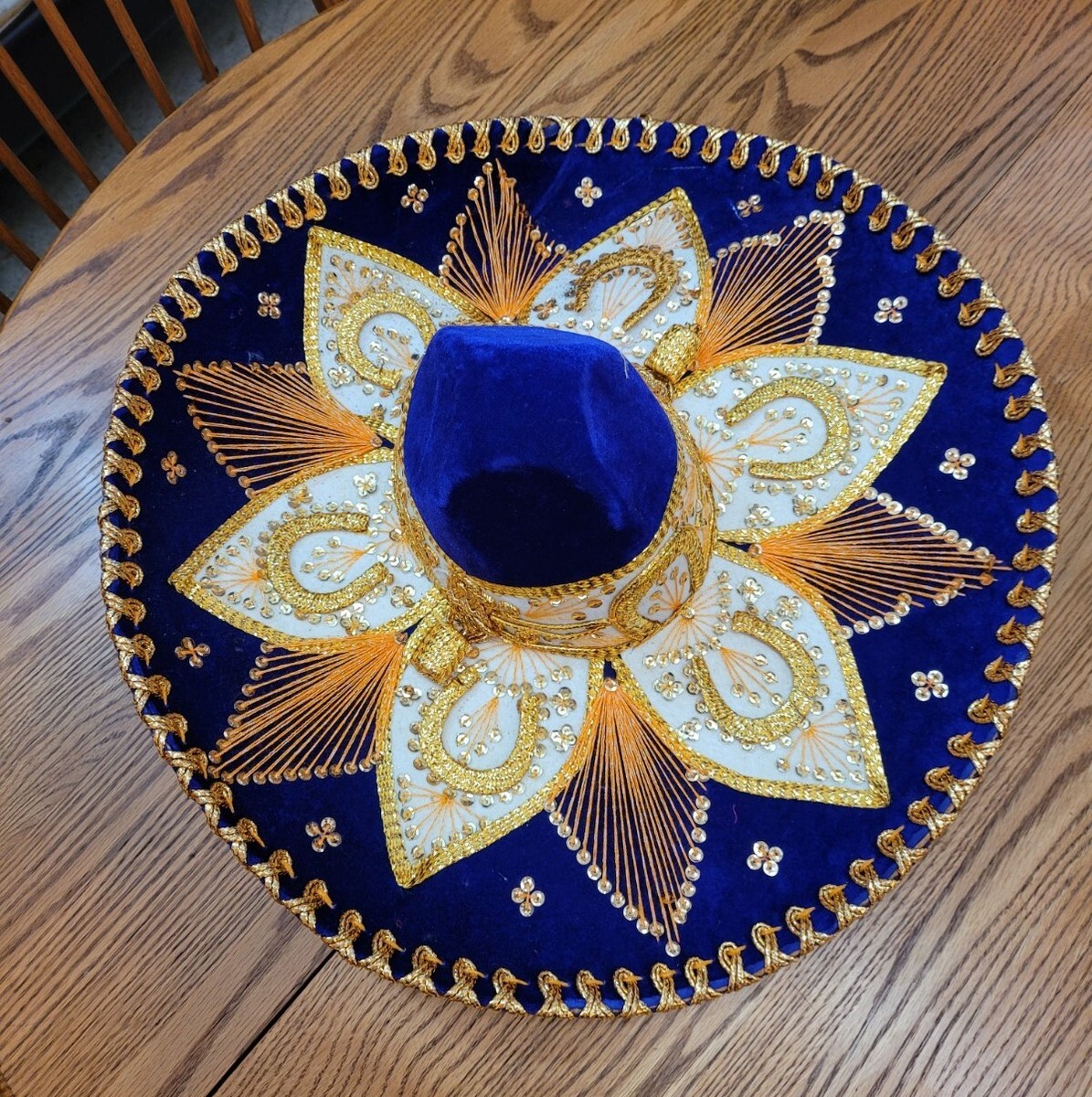 Vintage Salazar Yepez Mexican Mariachi Hat | eBay
