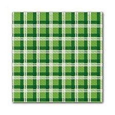 TOVAGLIE CARTA 100X100 SCOZZESE VERDE-BIANCO - CF.100 PEZZI -