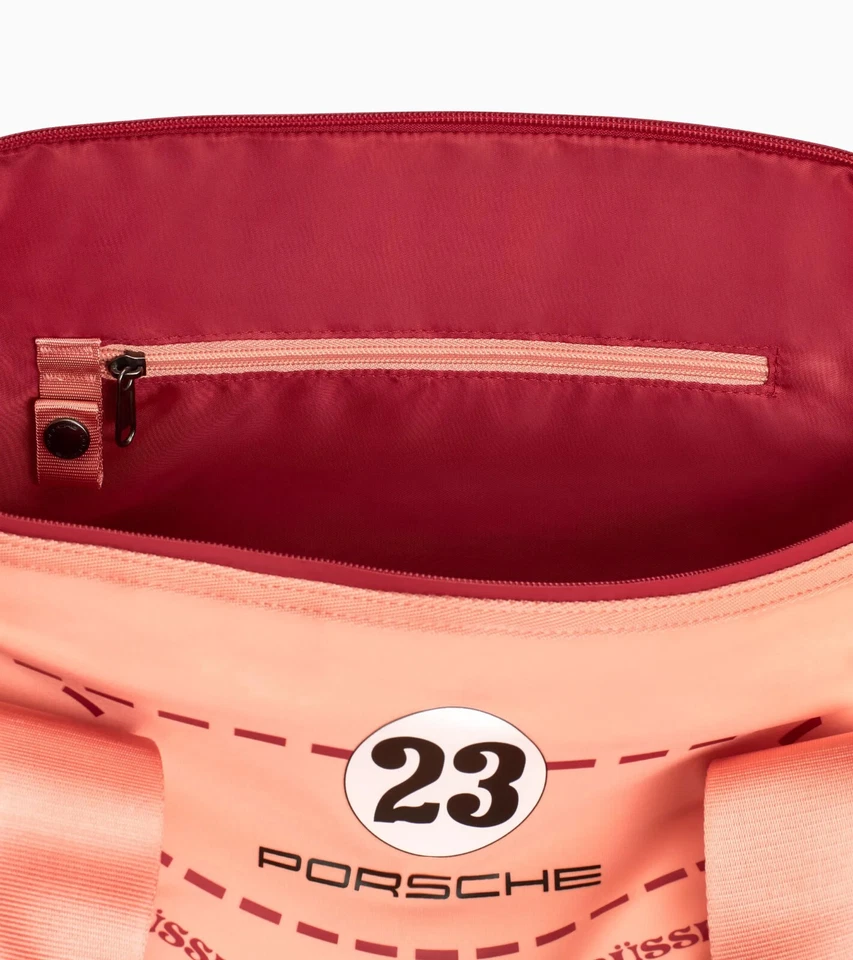 Porsche Original 917 Pink Pig No. Bolso de lona Boston 23 sellado de fábrica Foto 4 de 4