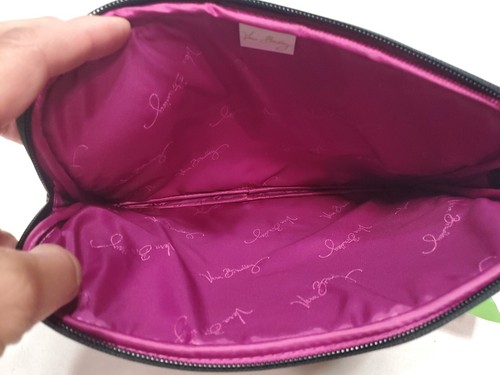 Vera Bradley Small Tablet Sleeve Case Cover Canterberry Magenta Neoprene - Picture 7 of 8