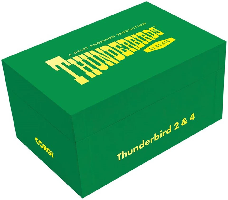 CORGI CC00804 Thunderbird 2 & 4 Diecast Model classic Thunderbirds New in Box - Image 2 of 4