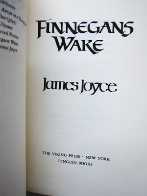 Finnegans Wake (Centennial Edit.), James Joyce, 1982, Penguin pbk