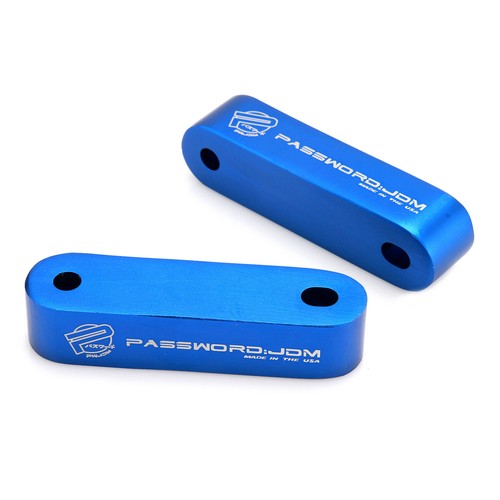 BLUE Bonnet Hood Risers for HONDA CIVIC ACCORD S2000 intake air flow ...