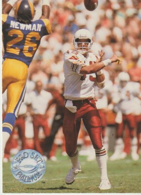 Pro Set Platinum 1991 NFL Card Phoenix Cardinals #256 Tom Tupa