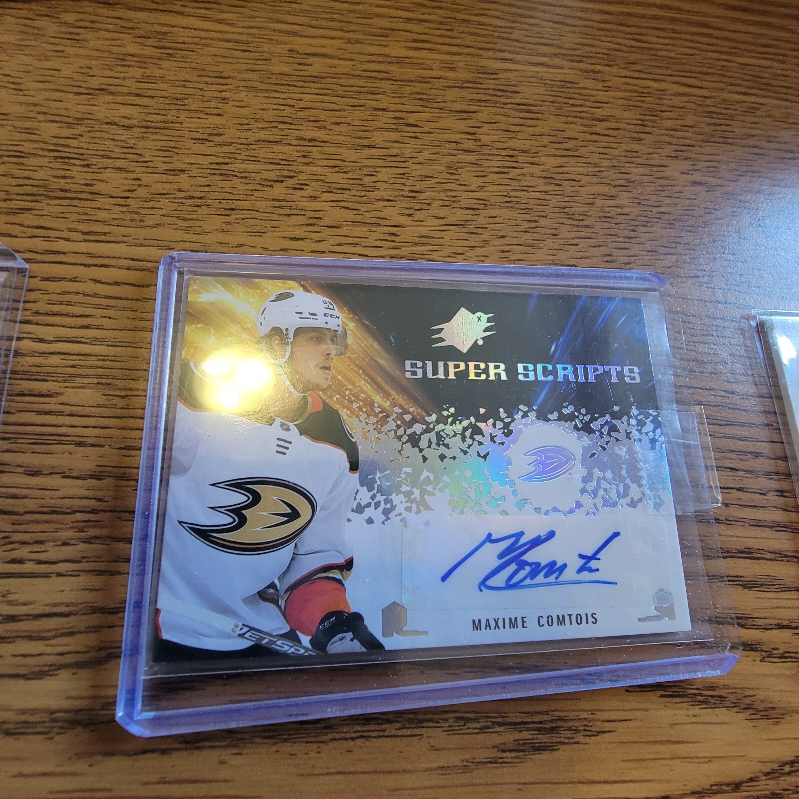 2021-22 spx hockey rookie autograph jersey spectrum. winning materials super - Picture 10 of 16