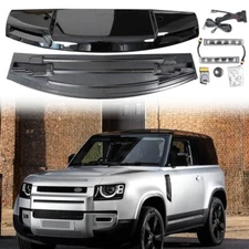 Roof Top Light Bar LED DRL Gloss Black Lamp Fit for LR Defender 110 90 2020-2023