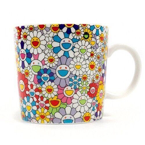 アイドル Tonari no Zingaro Lucky ChanceFlowers TAKASHI MURAKAMI Mug Cup Flower Multi Color Tonari no