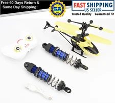 Fits Traxxas SLEDGE FRONT SHOCKS blue Assembled GT-Maxx aluminum Dampers Springs