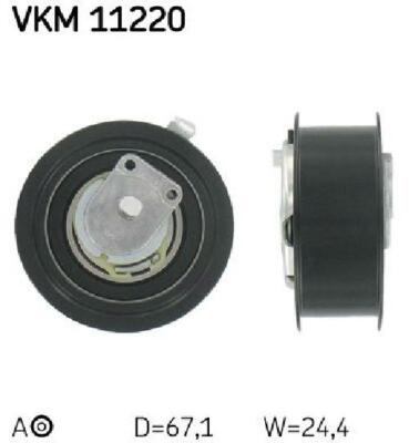 Original SKF tensioner pulley timing belt VKM 11220 for Audi VW