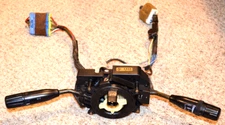 1992 1993 MAZDA MX3 MX-3 STEERING COLUMN STALK SWITCHES WIPER SIGNAL CLOCK OEM