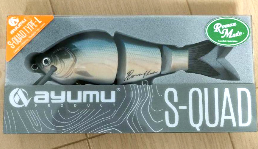 Roman Made And Ayumu Product Collaborated S-Quad Type-L Lure w/Box