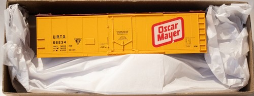 Accurail #81641 40' refrigerador de acero con puertas enchufables - Kit -- Oscar Mayer URTX #66234 | Zustand: New