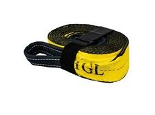 TGL 3 inch, 20 Foot Heavy Duty Recovery Tow Strap with Loops, 30,000 LB