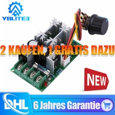 PWM Geschwindigkeitsregler DC10-60 V Gleichstrommotor Drehzahlregler 20A 24V 12V