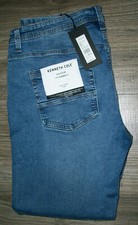 Mens KENNETH COLE Slim Stretch Horton Blue Denim Jeans NWT 38x32 69
