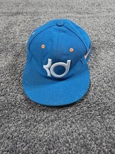Kevin Durant Strap Back Hat YOUTH Blue Nike True OS Adjustable KD