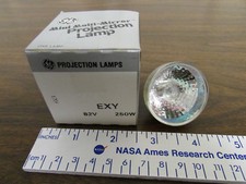 General Electric Halogen Projector Lamp EXY 82V 250W New