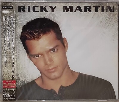 RICKY MARTIN - SAME - SELF TITLED - S/T - JAPAN - ESCA 8017 - CD