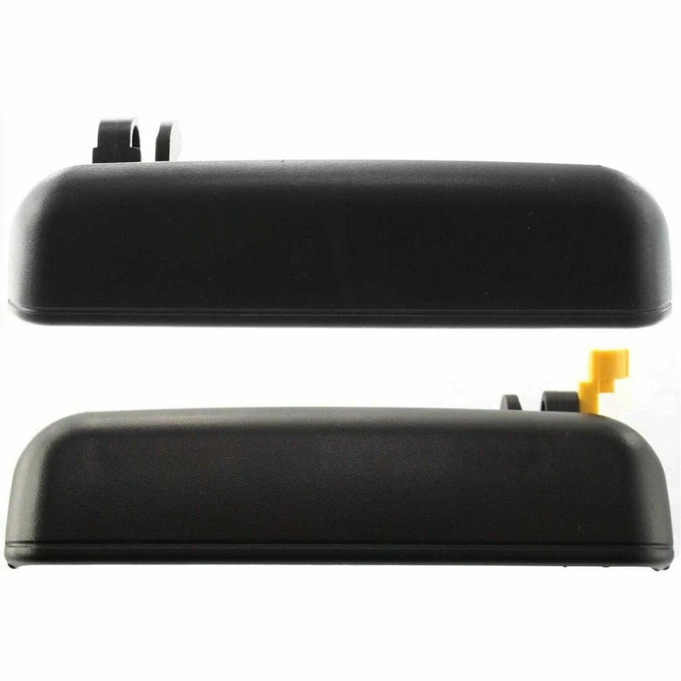 Door Handles Set Black Front Outer For 1995-1999 Toyota Tercel - Изображение 2 из 4