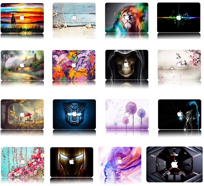 For Macbook Pro Air 11 12 13 14 15 16'' M1/M2/M3 Hard Tasche Hülle Case Cover ZH