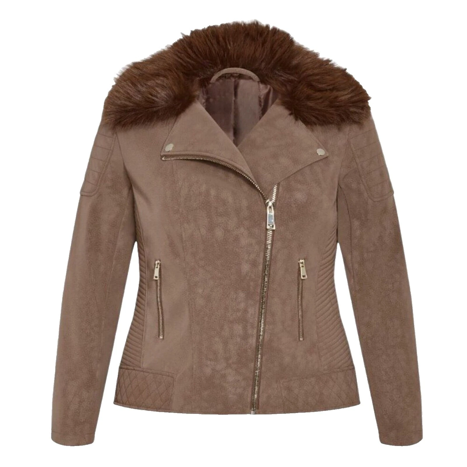 Avenue Marrón abrigos, chaquetas y chalecos Casual para Mujeres