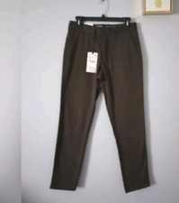 Zara casual pants green olive Size 29 Casual pockets new with tags