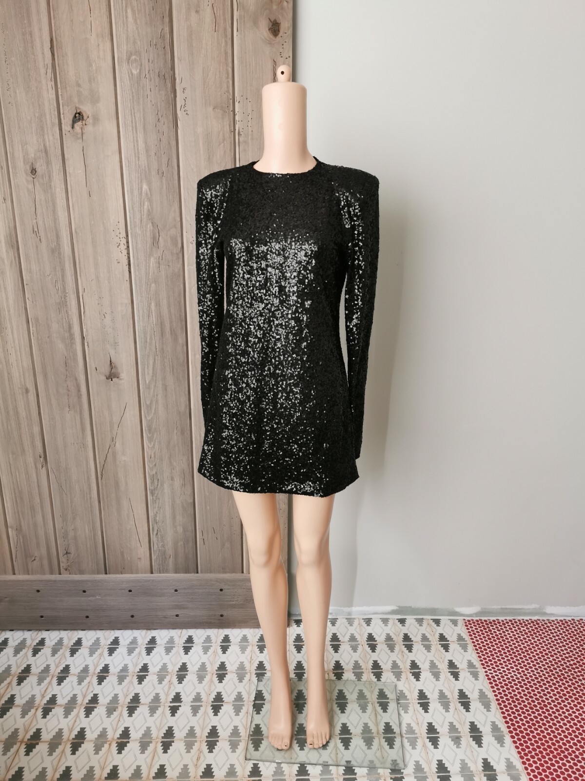 ALEXANDRE VAUTHIER SEQUIN DRESS FR36 image 10