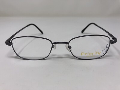 Priority Eyewear Eyeglasses Frame Albany C3 50-135 Gray Metal Adult IS69