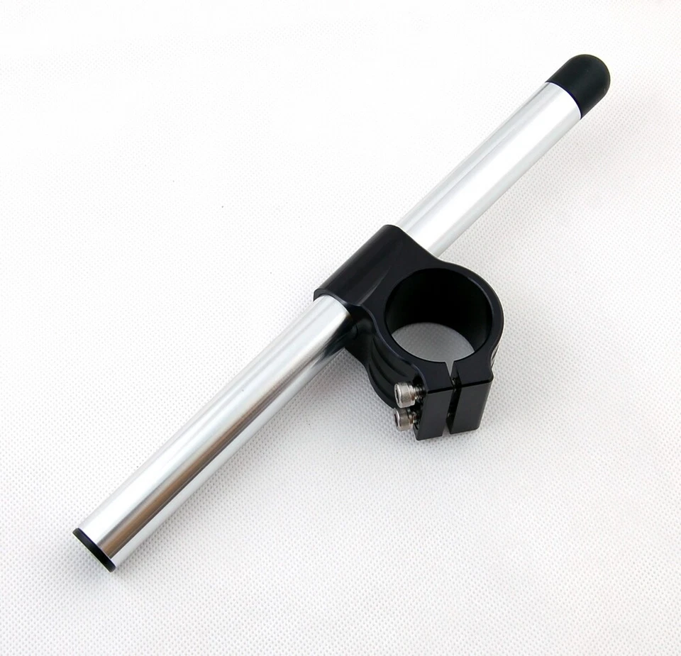 45MM Handle Bar Clip On Fits Honda CBR600RR 03-04 CBR900RR Suzuki GSXR600 Black Foto 2 de 3