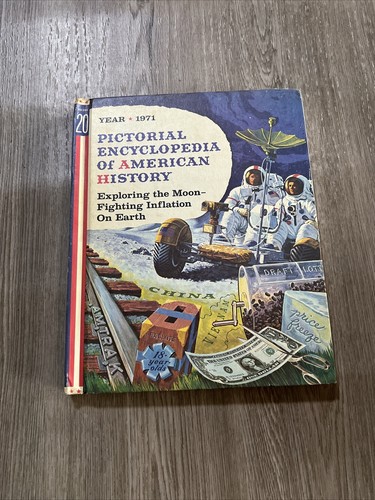 Lot Of 20 Pictorial Encyclopedia Of American History Vol. 1-20 - Picture 2 of 3