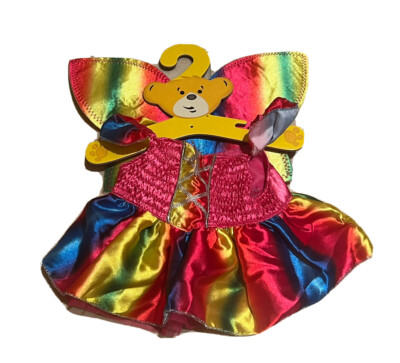 build a bear fairy dress Amazon.com: Stuffems Toy Shop Purple Fairy Princess Dress w/Wand Teddy Bear Clothes Fits Most 14"-18" Build-a-Bear and Make Your Own Stuffed Animals : Toys & Games